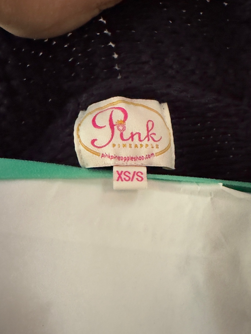 Pink Pineapple vintage American Flag Cardigan - Picture 3 of 3